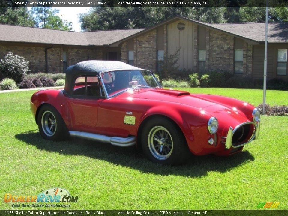 1965 Shelby Cobra Superformance Roadster Red / Black Photo #16