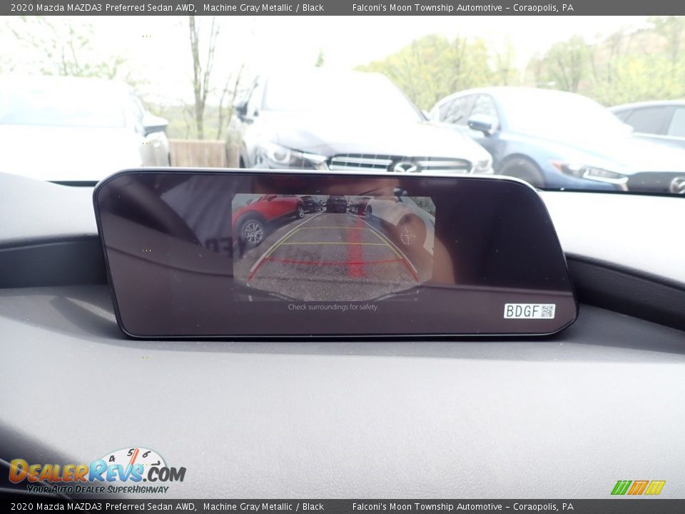 2020 Mazda MAZDA3 Preferred Sedan AWD Machine Gray Metallic / Black Photo #13