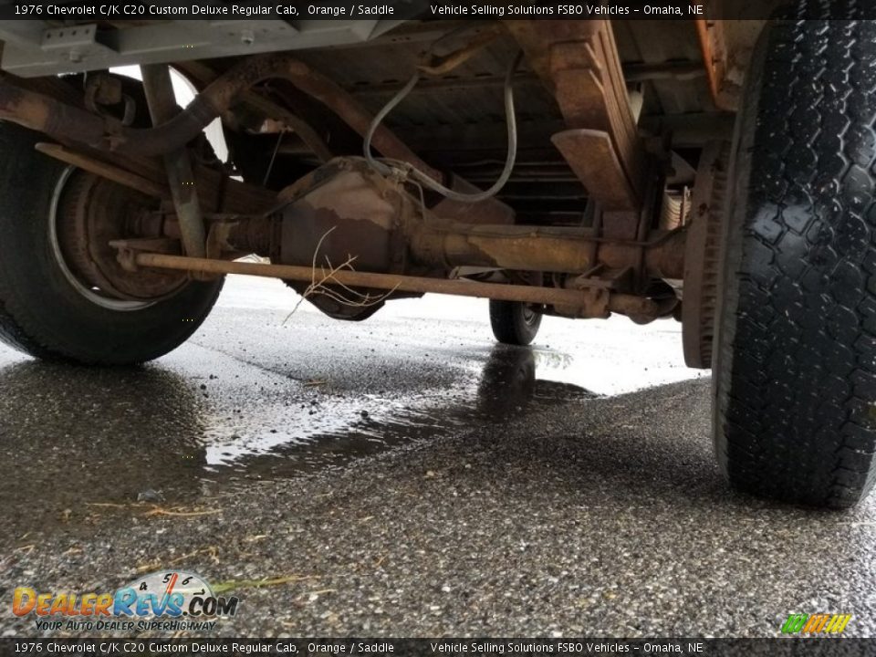 Undercarriage of 1976 Chevrolet C/K C20 Custom Deluxe Regular Cab Photo #5