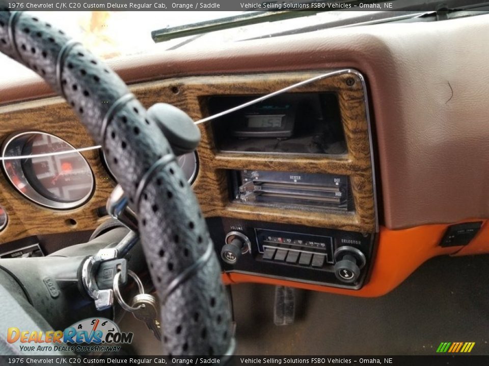 Controls of 1976 Chevrolet C/K C20 Custom Deluxe Regular Cab Photo #15