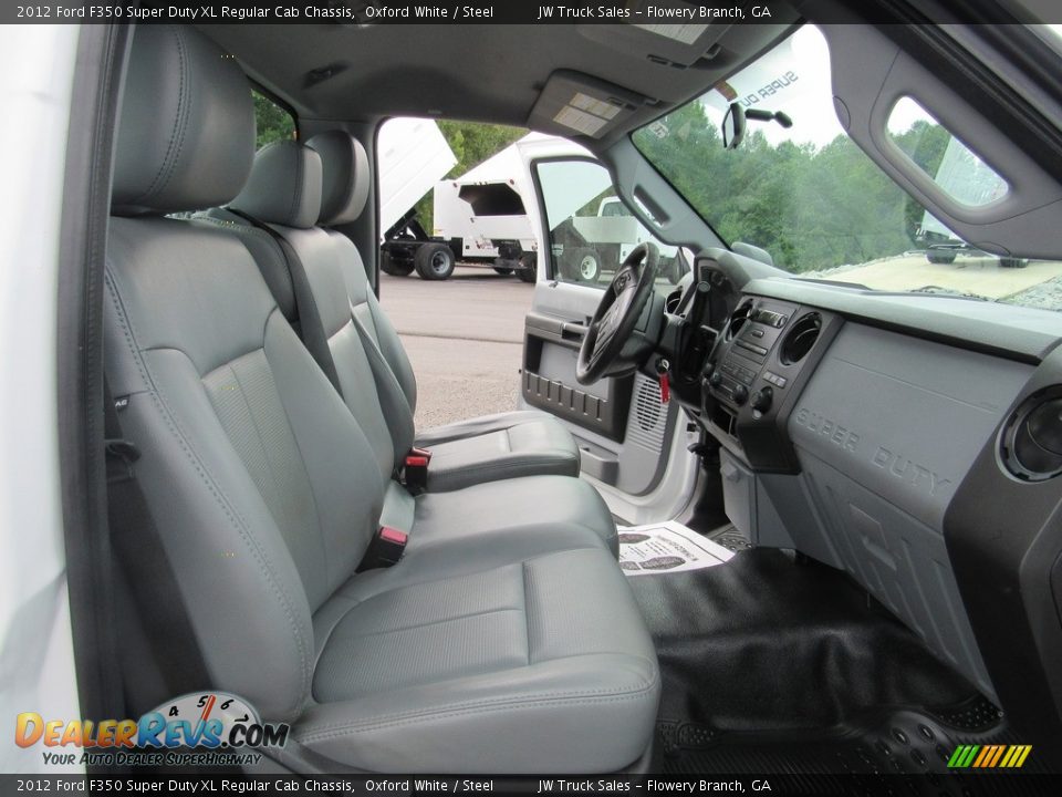 Steel Interior - 2012 Ford F350 Super Duty XL Regular Cab Chassis Photo #27