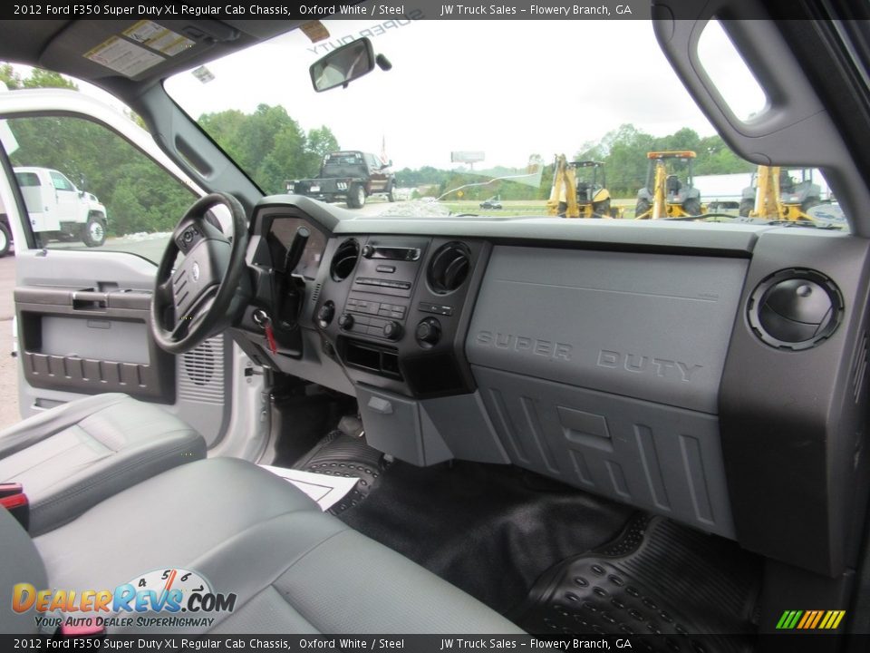 Dashboard of 2012 Ford F350 Super Duty XL Regular Cab Chassis Photo #28