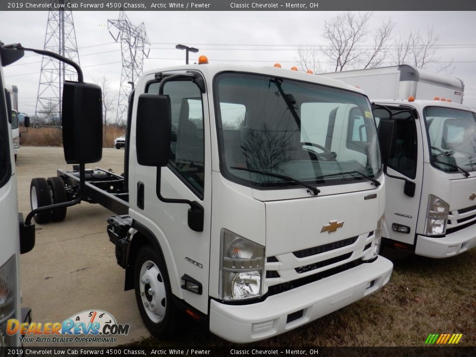 Arctic White 2019 Chevrolet Low Cab Forward 4500 Chassis Photo #3