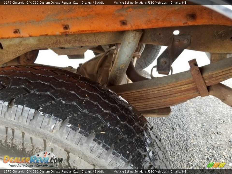 Undercarriage of 1976 Chevrolet C/K C20 Custom Deluxe Regular Cab Photo #31