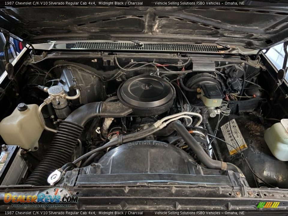 1987 Chevrolet C/K V10 Silverado Regular Cab 4x4 5.7 Liter OHV 16-Valve V8 Engine Photo #4