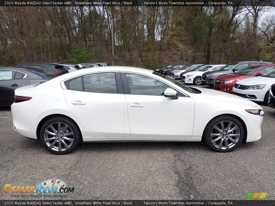 Snowflake White Pearl Mica 2020 Mazda MAZDA3 Select Sedan AWD Photo #1