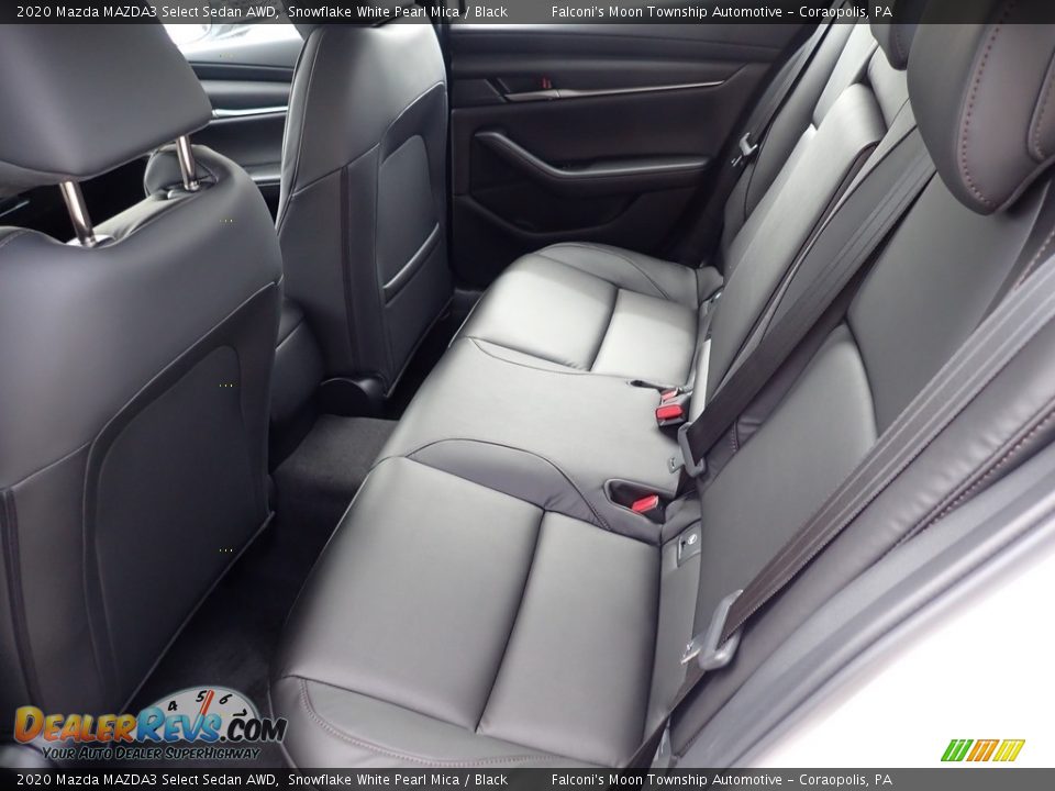 Rear Seat of 2020 Mazda MAZDA3 Select Sedan AWD Photo #8