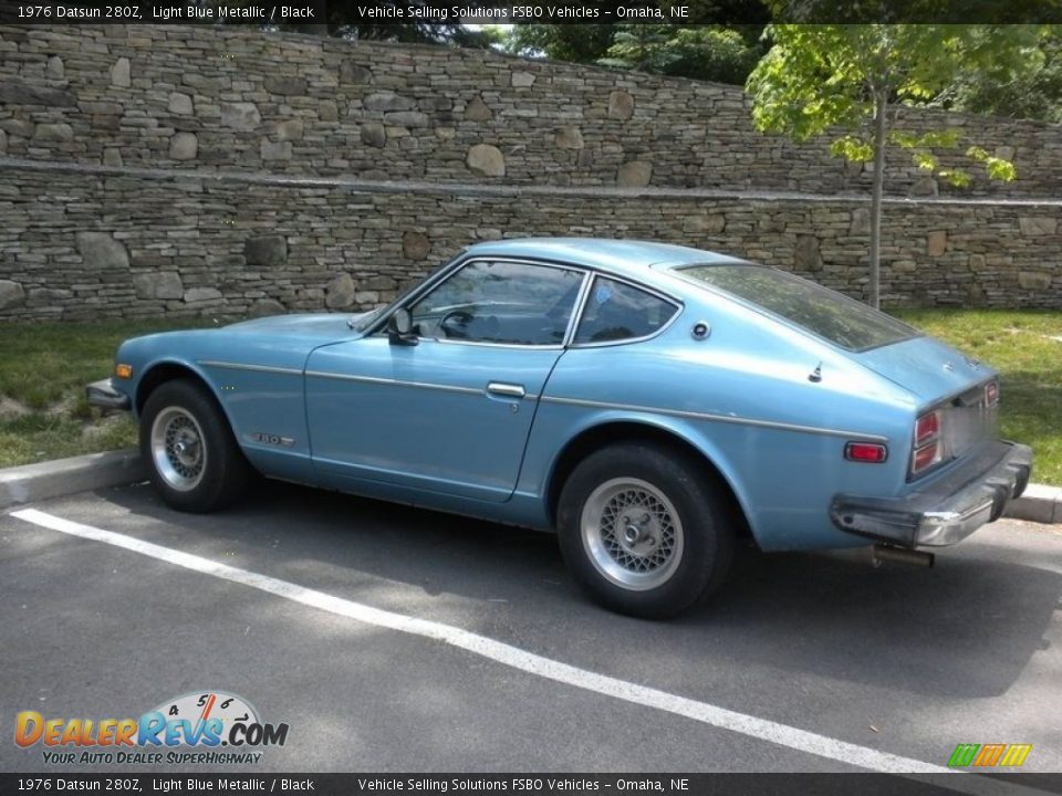 1976 Datsun 280Z Light Blue Metallic / Black Photo #1