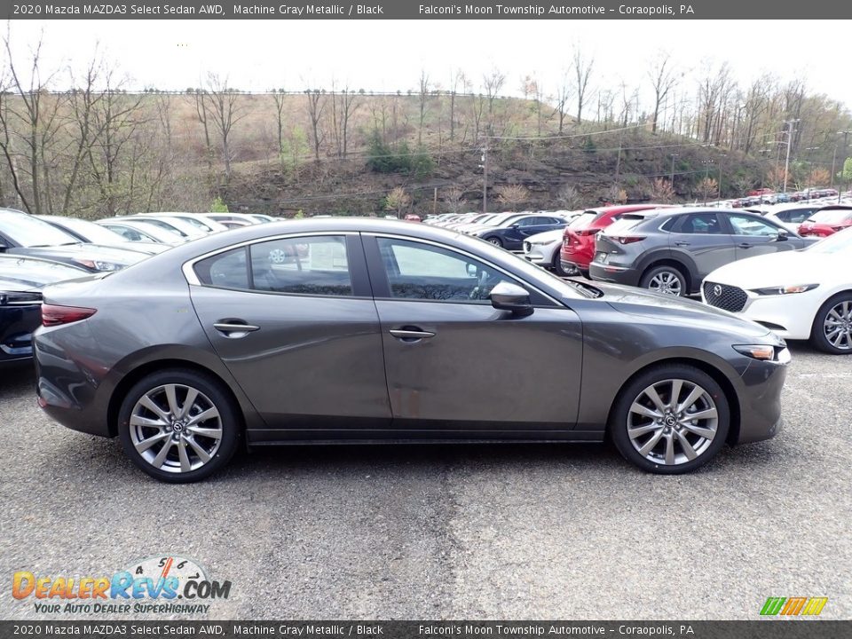2020 Mazda MAZDA3 Select Sedan AWD Machine Gray Metallic / Black Photo #1