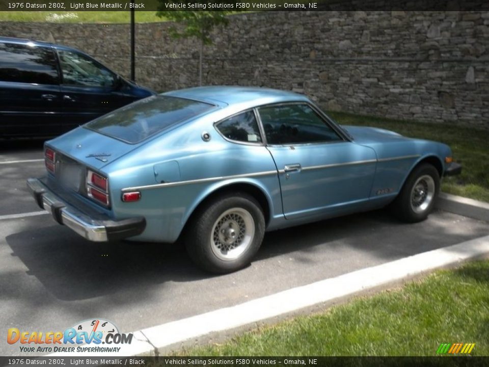 1976 Datsun 280Z Light Blue Metallic / Black Photo #6