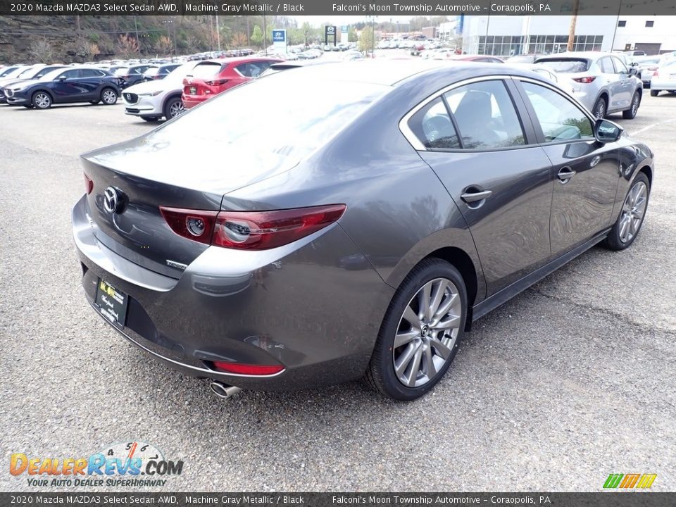 2020 Mazda MAZDA3 Select Sedan AWD Machine Gray Metallic / Black Photo #2