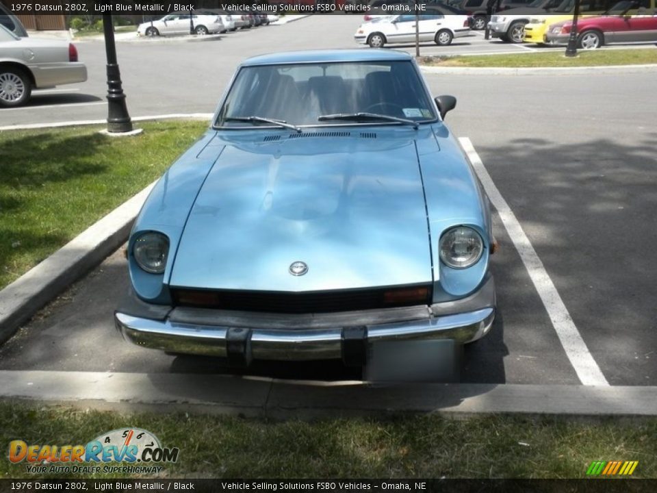 1976 Datsun 280Z Light Blue Metallic / Black Photo #7