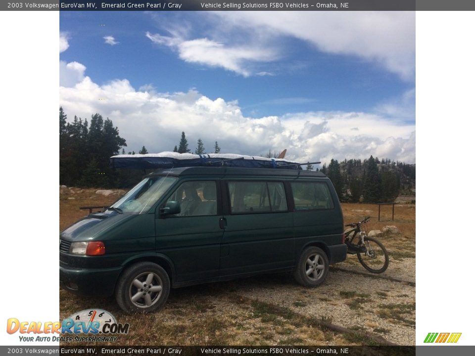 2003 Volkswagen EuroVan MV Emerald Green Pearl / Gray Photo #1