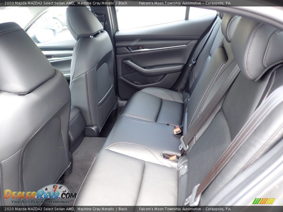 2020 Mazda MAZDA3 Select Sedan AWD Machine Gray Metallic / Black Photo #8
