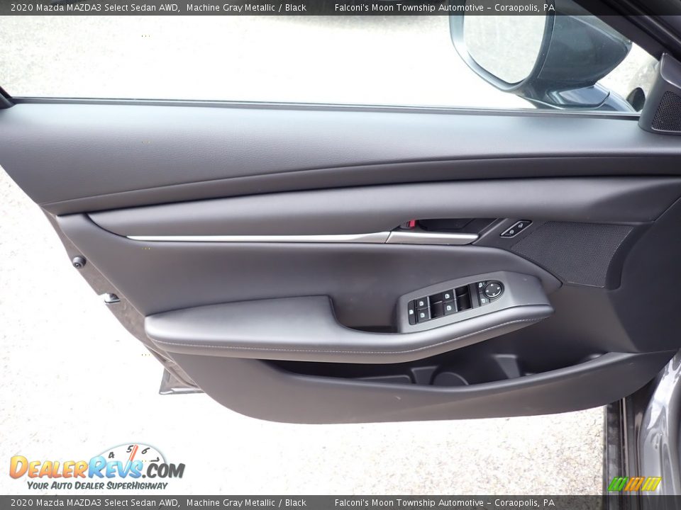 2020 Mazda MAZDA3 Select Sedan AWD Machine Gray Metallic / Black Photo #10