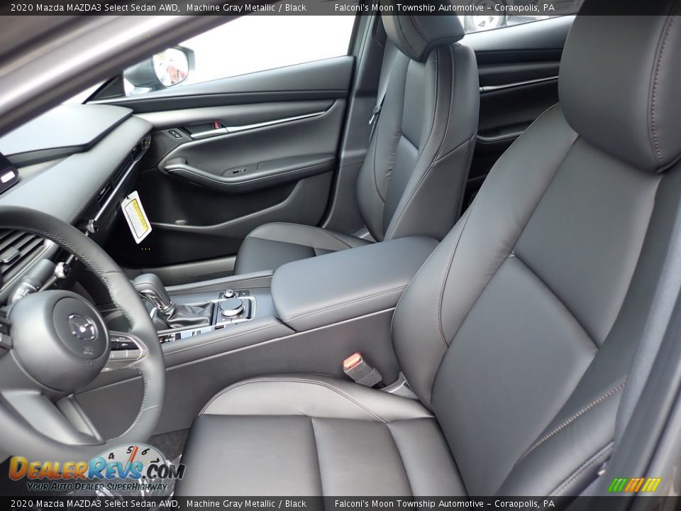 2020 Mazda MAZDA3 Select Sedan AWD Machine Gray Metallic / Black Photo #11