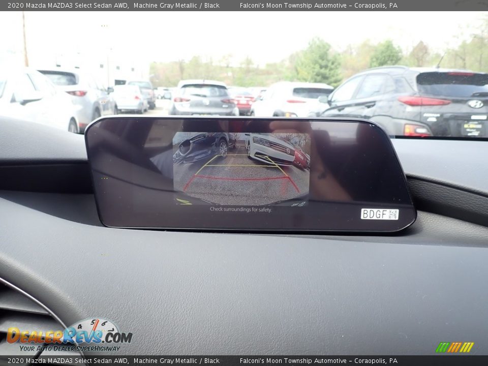 2020 Mazda MAZDA3 Select Sedan AWD Machine Gray Metallic / Black Photo #14