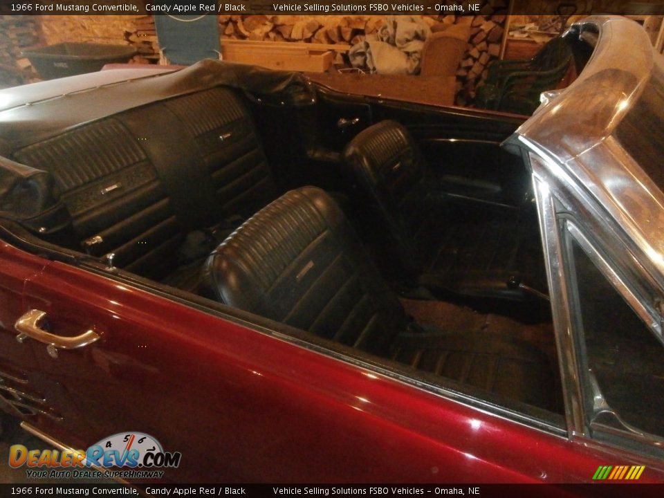 Front Seat of 1966 Ford Mustang Convertible Photo #5