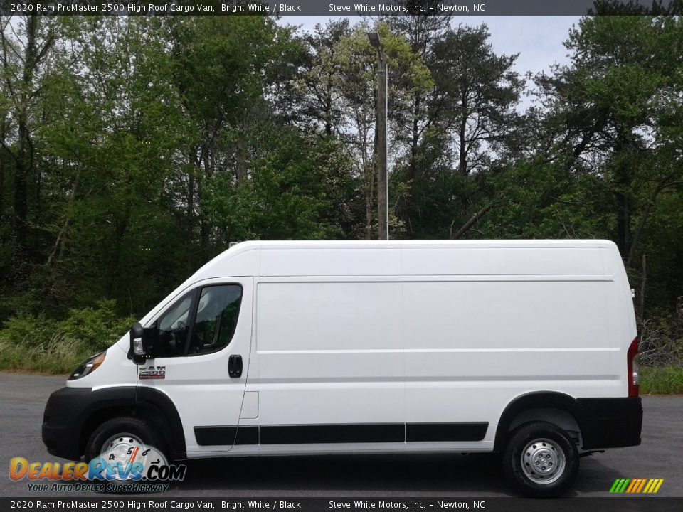 2020 Ram ProMaster 2500 High Roof Cargo Van Bright White / Black Photo #1