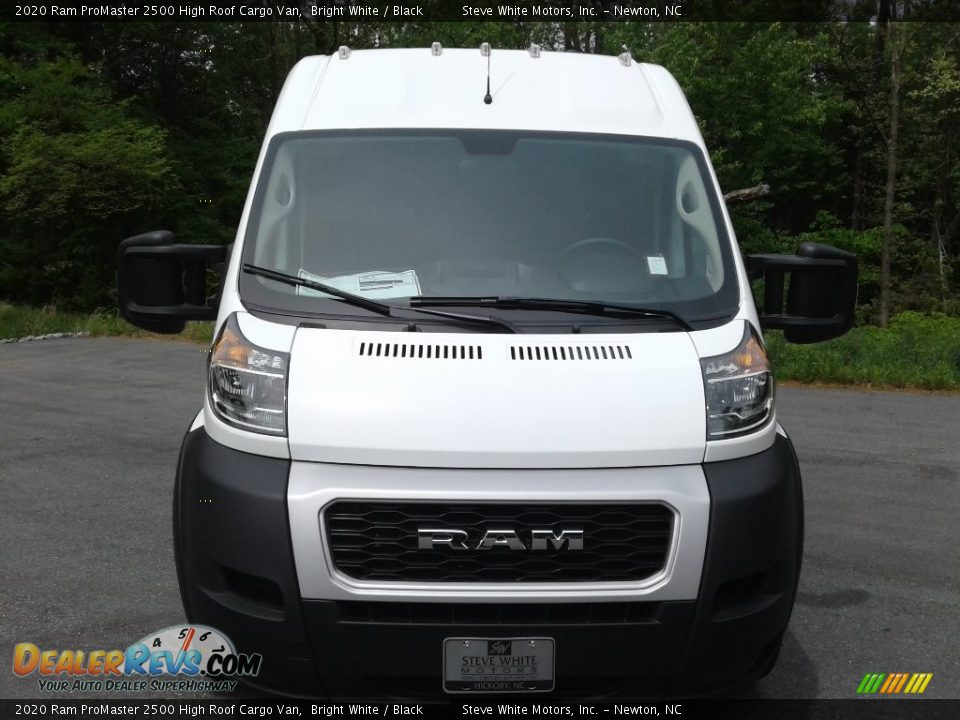 2020 Ram ProMaster 2500 High Roof Cargo Van Bright White / Black Photo #3