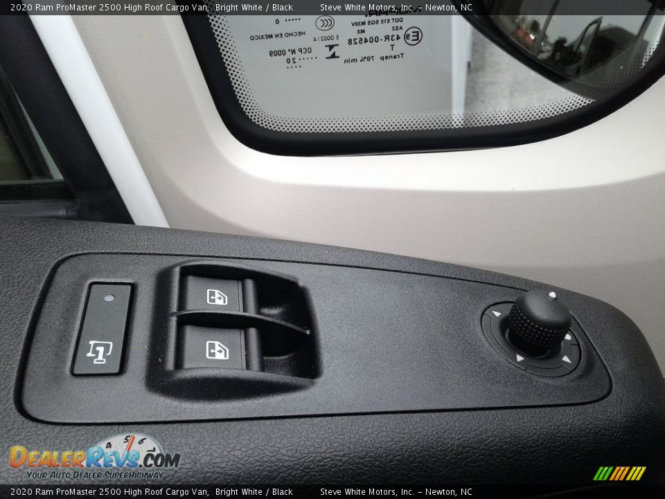 2020 Ram ProMaster 2500 High Roof Cargo Van Bright White / Black Photo #11