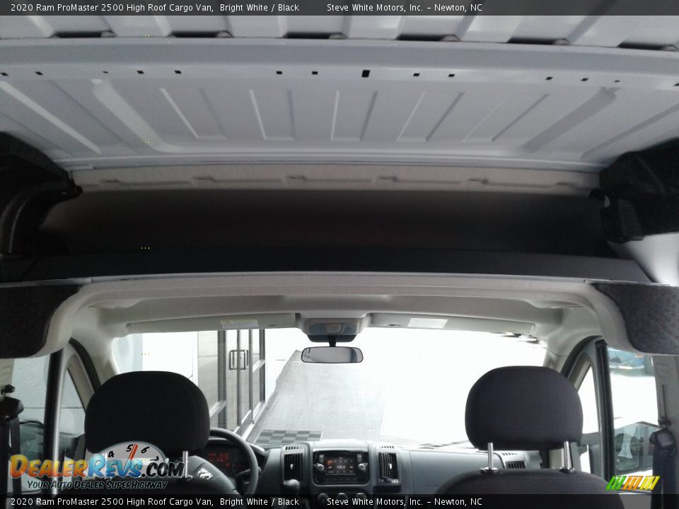 2020 Ram ProMaster 2500 High Roof Cargo Van Bright White / Black Photo #14