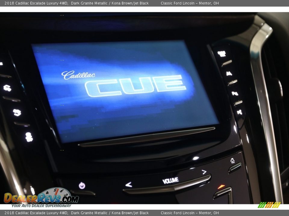 2018 Cadillac Escalade Luxury 4WD Dark Granite Metallic / Kona Brown/Jet Black Photo #15