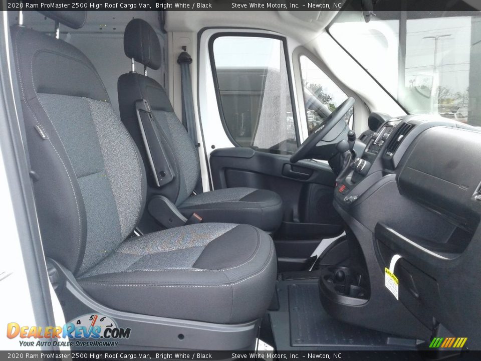 2020 Ram ProMaster 2500 High Roof Cargo Van Bright White / Black Photo #16