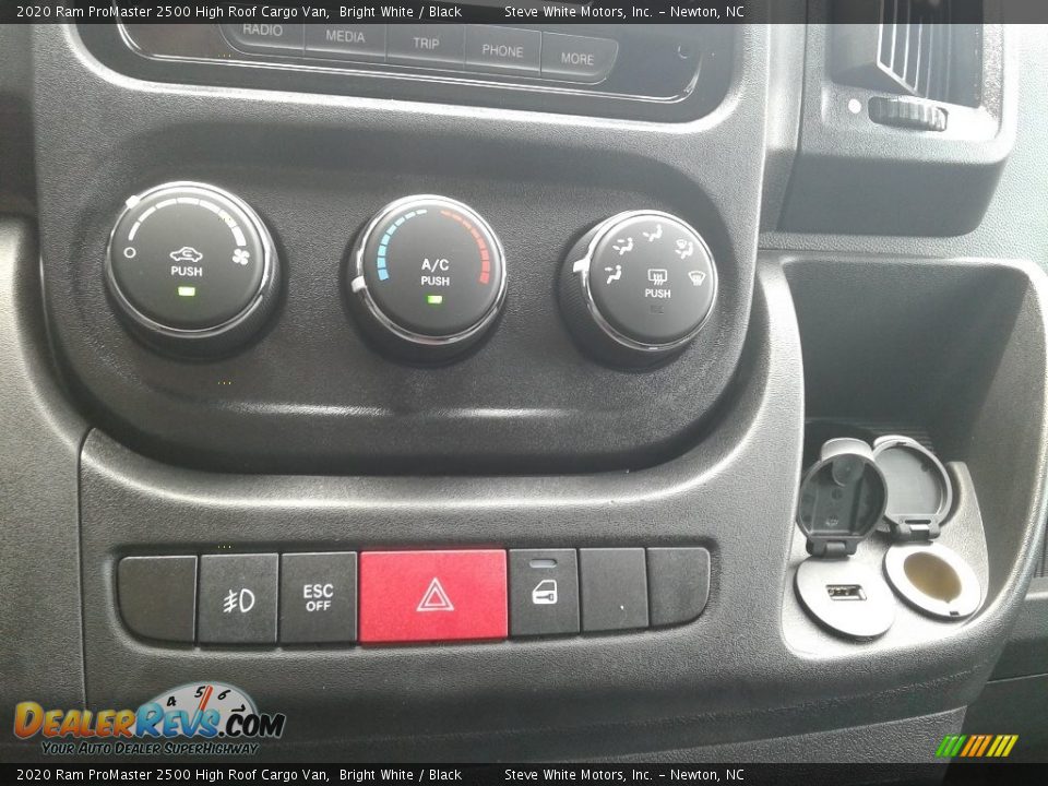 2020 Ram ProMaster 2500 High Roof Cargo Van Bright White / Black Photo #22