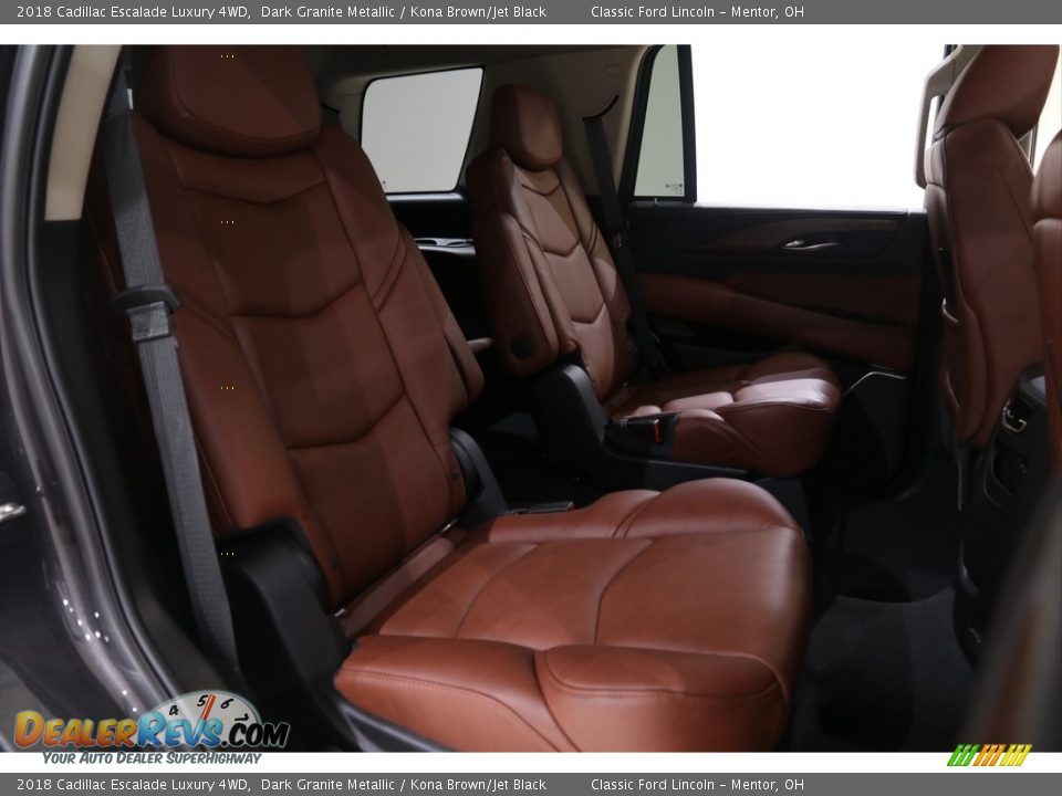 Rear Seat of 2018 Cadillac Escalade Luxury 4WD Photo #27