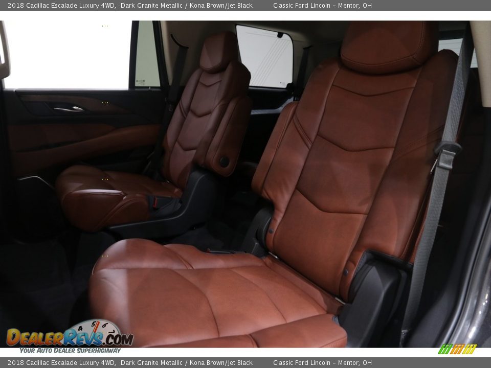 Rear Seat of 2018 Cadillac Escalade Luxury 4WD Photo #28