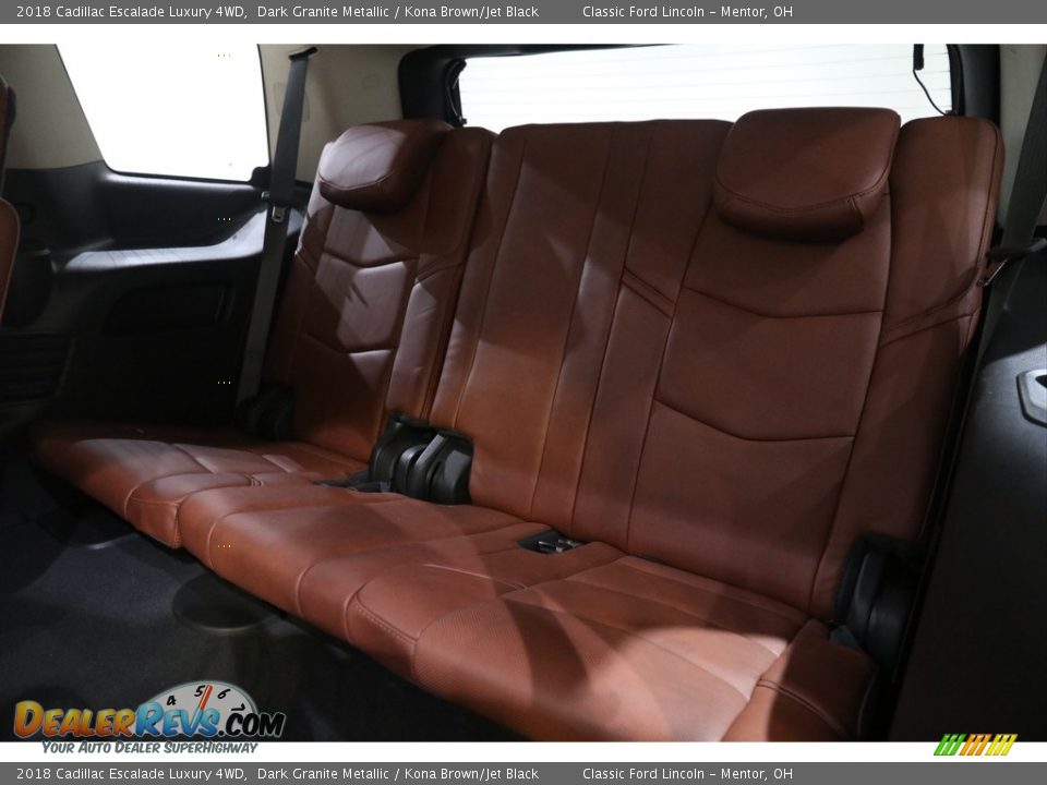 Rear Seat of 2018 Cadillac Escalade Luxury 4WD Photo #29
