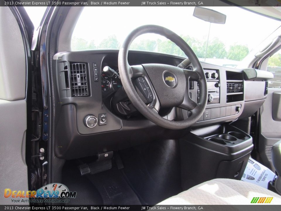 Dashboard of 2013 Chevrolet Express LT 3500 Passenger Van Photo #25