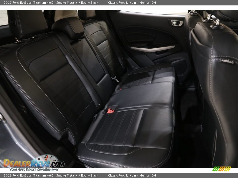 2019 Ford EcoSport Titanium 4WD Smoke Metallic / Ebony Black Photo #17