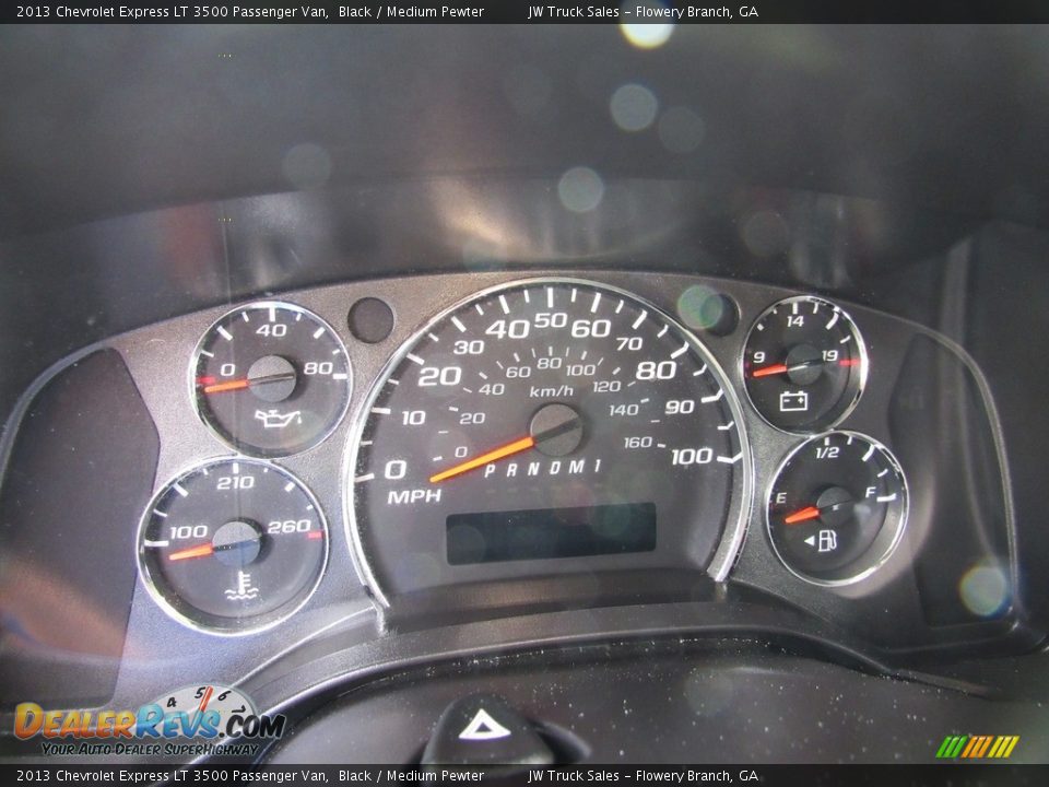 2013 Chevrolet Express LT 3500 Passenger Van Gauges Photo #27