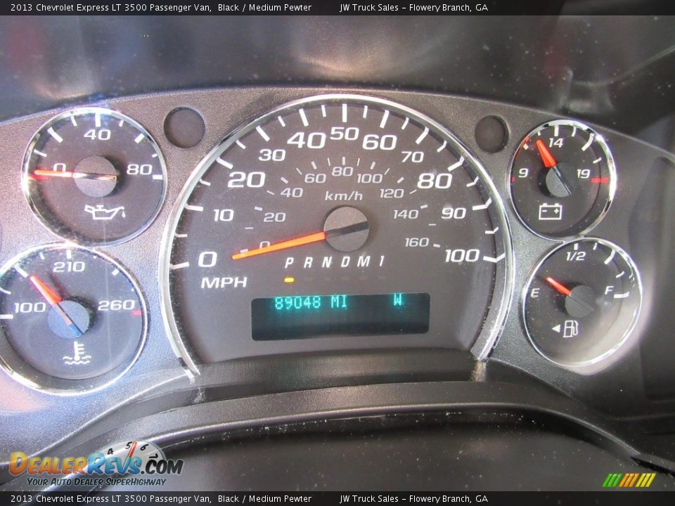 2013 Chevrolet Express LT 3500 Passenger Van Gauges Photo #28