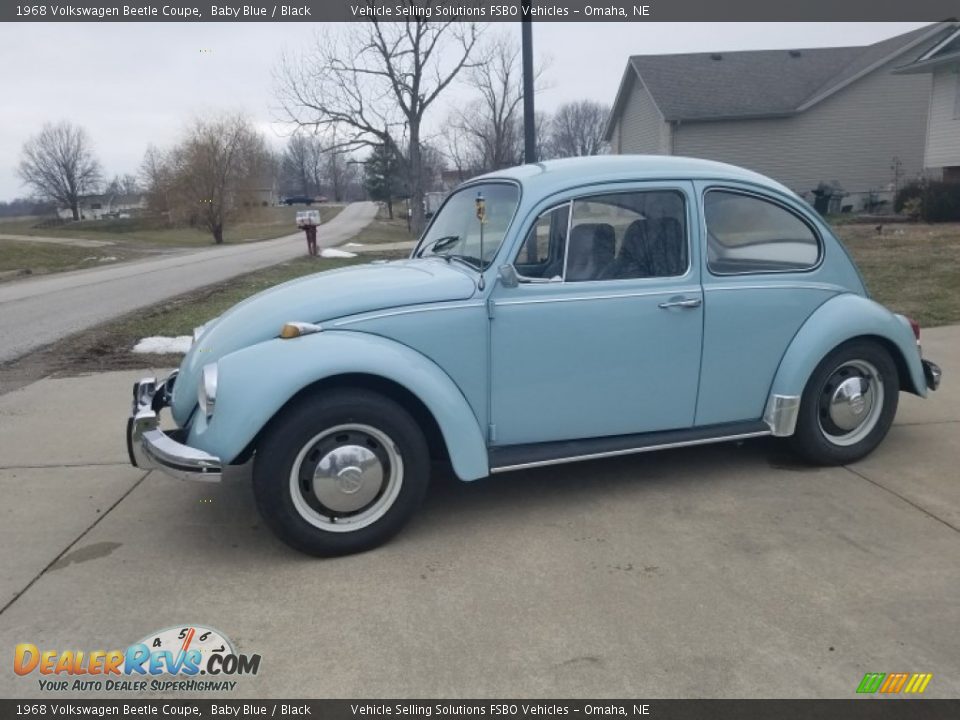Front 3/4 View of 1968 Volkswagen Beetle Coupe Photo #1