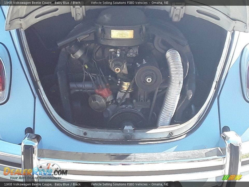 1968 Volkswagen Beetle Coupe 1500cc OHV Flat 4 Cylinder Engine Photo #15