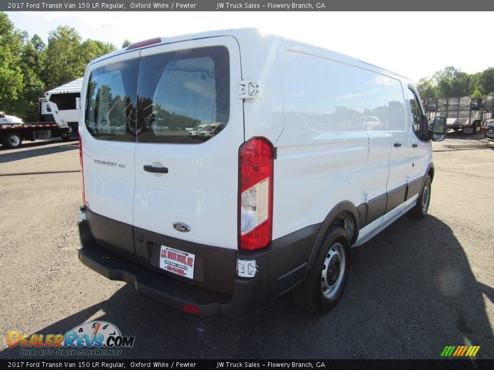 2017 Ford Transit Van 150 LR Regular Oxford White / Pewter Photo #4