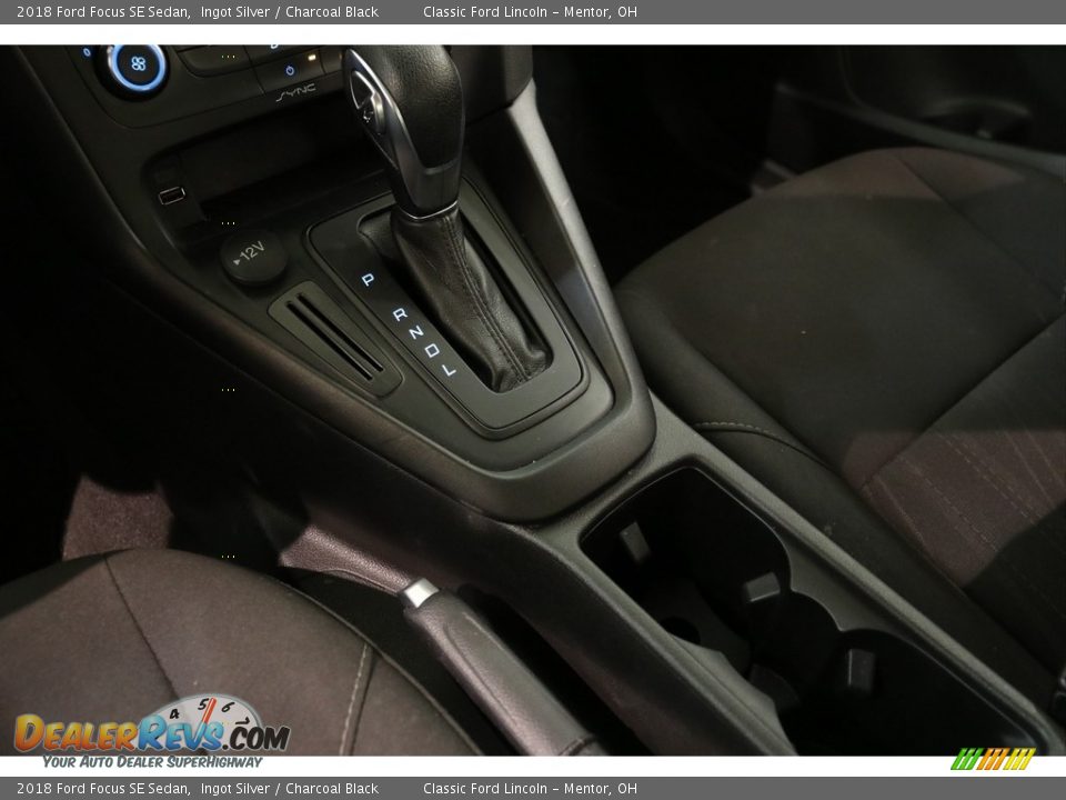 2018 Ford Focus SE Sedan Ingot Silver / Charcoal Black Photo #13