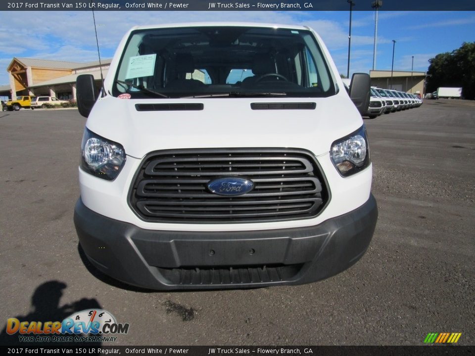 2017 Ford Transit Van 150 LR Regular Oxford White / Pewter Photo #9