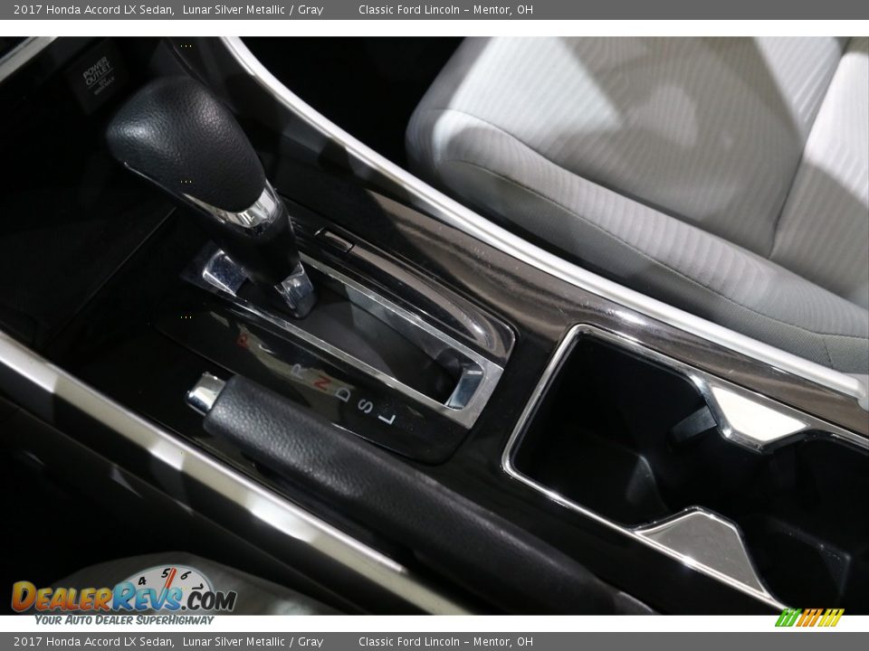 2017 Honda Accord LX Sedan Lunar Silver Metallic / Gray Photo #21