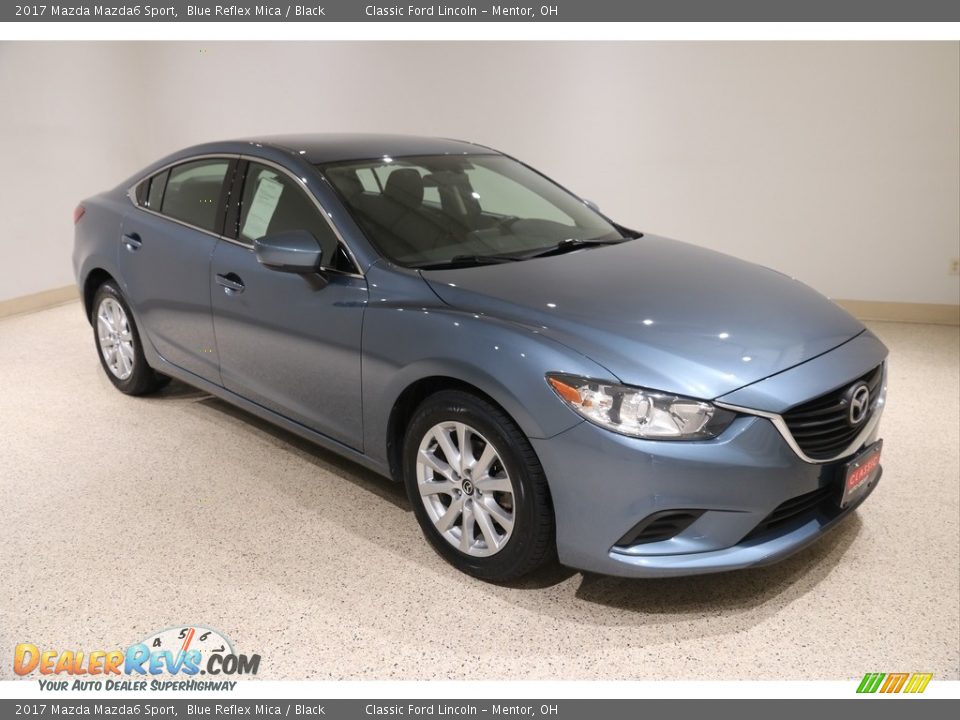 2017 Mazda Mazda6 Sport Blue Reflex Mica / Black Photo #1