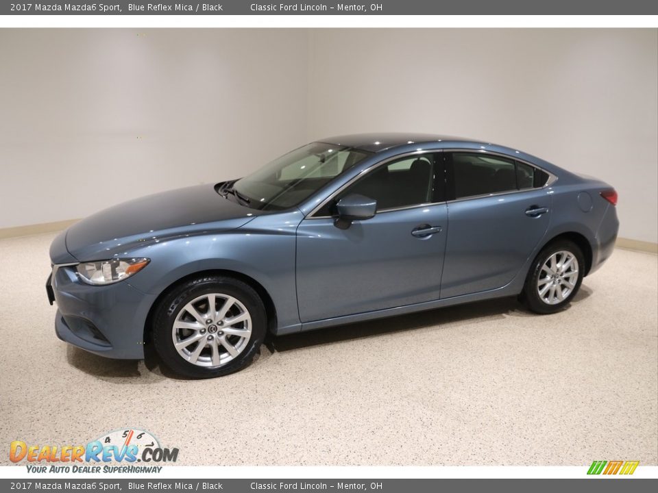 2017 Mazda Mazda6 Sport Blue Reflex Mica / Black Photo #3