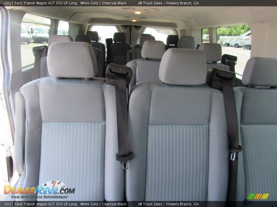 Rear Seat of 2017 Ford Transit Wagon XLT 350 LR Long Photo #11