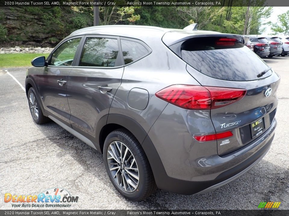 2020 Hyundai Tucson SEL AWD Magnetic Force Metallic / Gray Photo #7