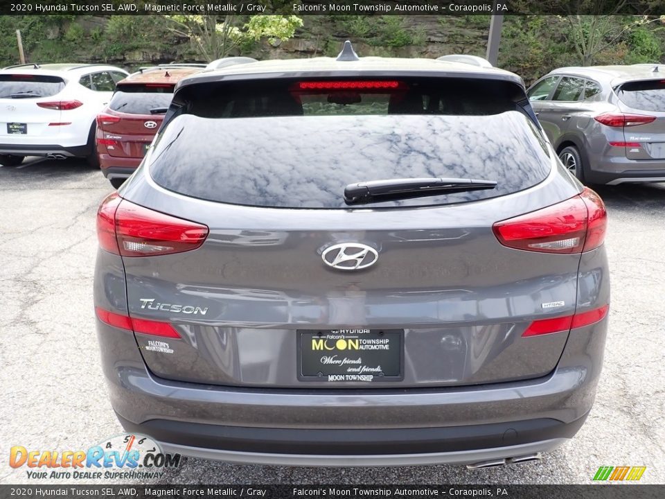 2020 Hyundai Tucson SEL AWD Magnetic Force Metallic / Gray Photo #8