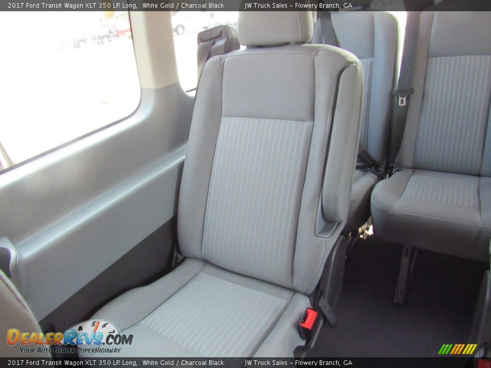 Rear Seat of 2017 Ford Transit Wagon XLT 350 LR Long Photo #15