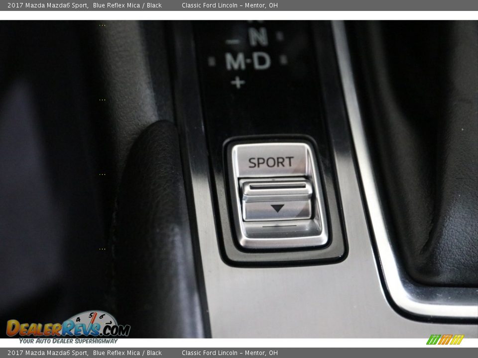 2017 Mazda Mazda6 Sport Blue Reflex Mica / Black Photo #12