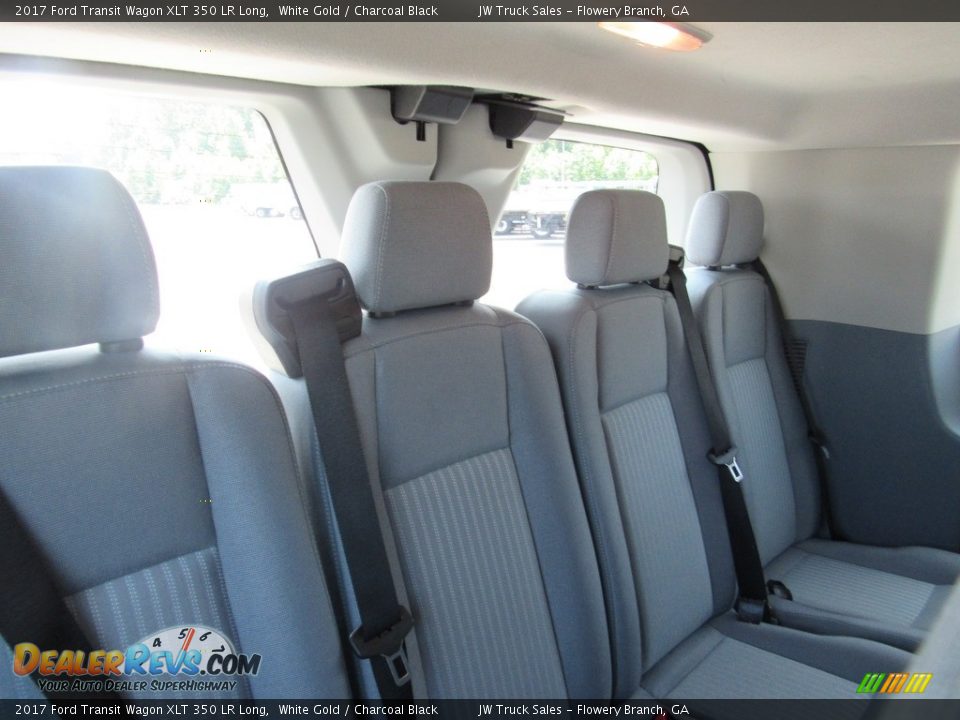 Rear Seat of 2017 Ford Transit Wagon XLT 350 LR Long Photo #16